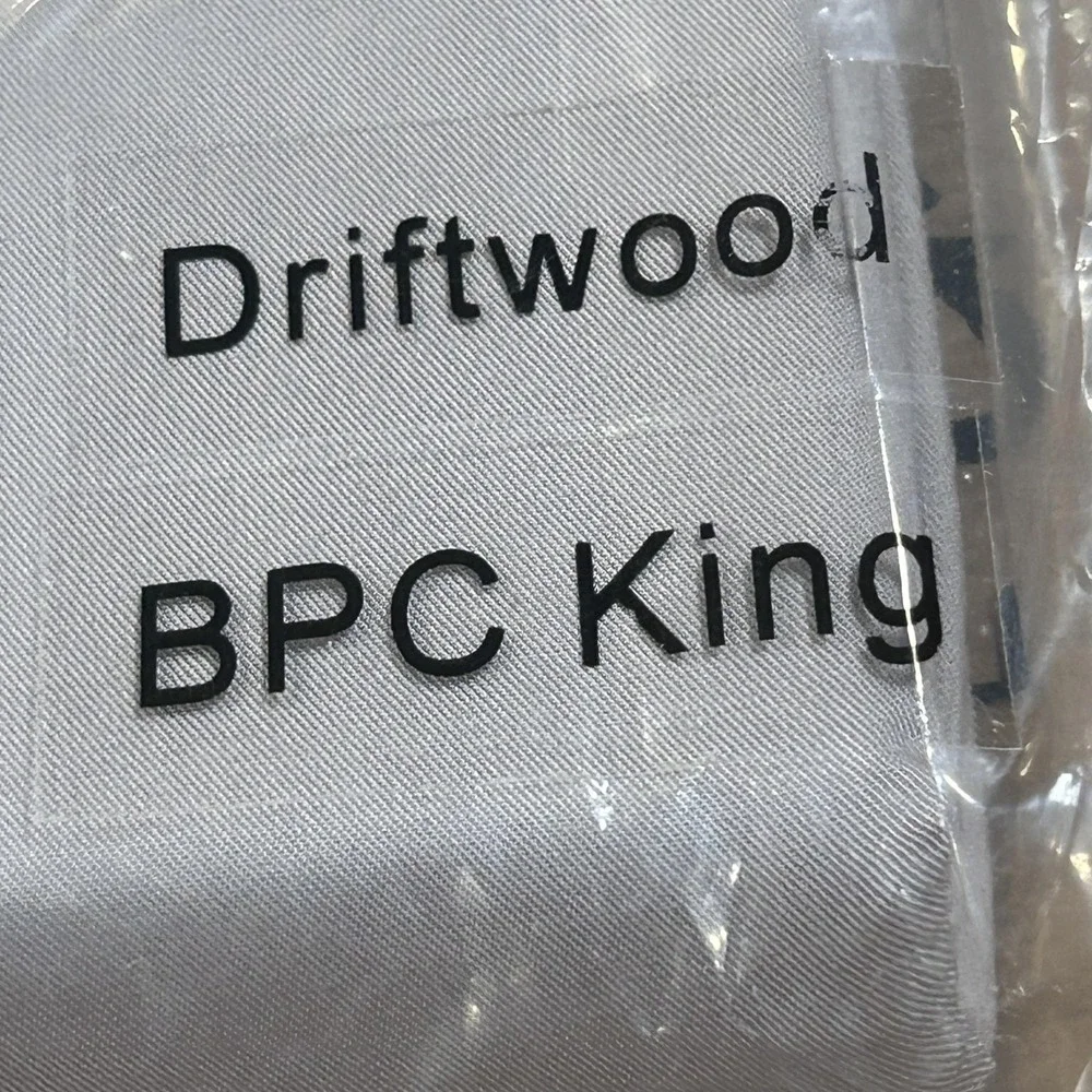 Yala Bamboo Viscose Twill Pillowcases King Driftwood Gray Set Of 2 Organic